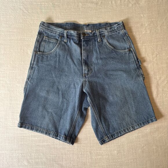 KEY 155.45 Dungaree Carpenter Jean Shorts size 36 Men’s Jorts (Measures 33”)‎ - Picture 1 of 9